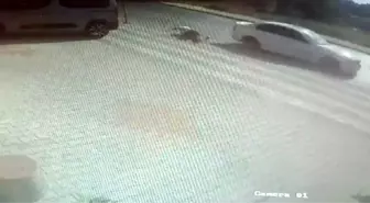 Antalya'da Seyir Halindeki Otomobil Yaya ile Çarpıştı