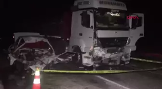 Konya'da TIR Kazasında Emekli Sürücü Hayatını Kaybetti