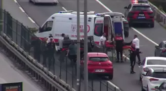 Şişli'de Otomobil Takla Attı, Trafik Yoğunluğu Oluştu