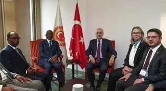 TBMM Başkanı Kurtulmuş, Fildişi Sahili Ulusal Meclisi Başkanı Bictogo ile görüştü