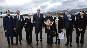 TBMM Başkanı Numan Kurtulmuş, Cenevre'ye Gitti