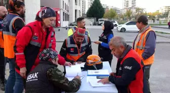 Uşak'ta Deprem Tatbikatı Gerçekleştirildi