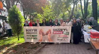 Afyonkarahisar'da Gazze İçin Hayır Çarşısı Düzenlendi