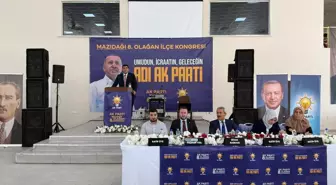 AK Parti Mardin İl Başkanlığı, Mazıdağı ve Derik İlçe Kongrelerini Tamamladı