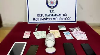 Erzurum'da 117,4 Gram Sentetik Uyuşturucu Ele Geçirildi