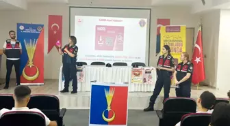 Jandarma, Öğrencilere Eğitim Verdi