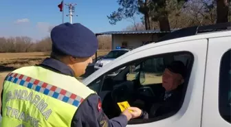 Kırklareli'nde Dron Destekli Trafik Denetimi Yapıldı