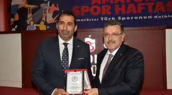 Trabzon'da Amatör Spor Haftası'nda Ödül Töreni Düzenlendi