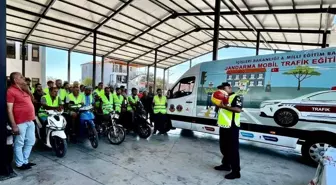 Datça ve Seydikemer'de Motosiklet Sürücülerine Güvenlik Eğitimi