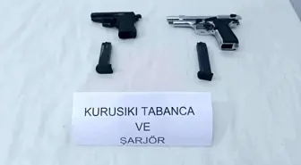 Aydın'da Şüpheli Şahıstan 2 Kurusıkı Tabanca Ele Geçirildi