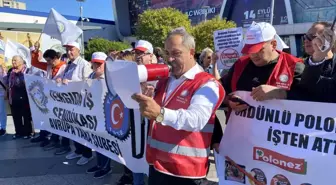 Polonez Sucuk Fabrikası'nda İşten Çıkarma Protestosu