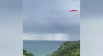 Amasra'da Denizde Hortum Oluştu