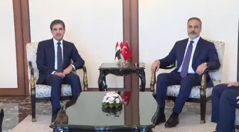 Dışişleri Bakanı Hakan Fidan, IKBY Başkanı Neçirvan Barzani ile Ankara'da Görüştü