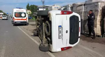 Samsun'da Hastane Yolunda Kaza: İki Yaralı