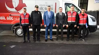 Erzurum'da Mobil Göç Noktası Aracı ile Düzensiz Göçmen Tespiti Kolaylaşıyor