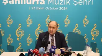 Şanlıurfa UNESCO Müzik Şehri Oluyor, Basın Toplantısında Deprem Hissedildi