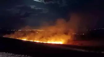 Siirt'te Anız Yangını: İtfaiye Ekipleri Mücadele Ediyor