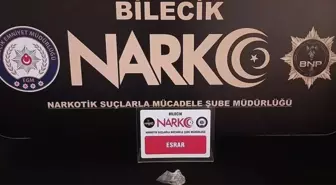 Bilecik'te Uyuşturucu Bulunan Zanlı Gözaltına Alındı