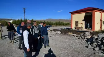 Türkgözü Gümrük Kapısı için Tır Parkı Yapımı Başladı