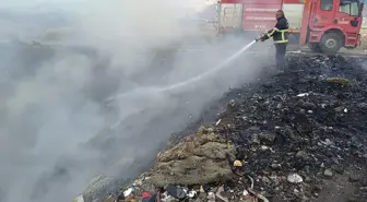 Hatay'da Hurdalık ve Çöplükte Yangın Kontrol Altına Alındı