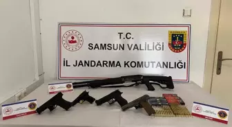 Samsun'da Kaçak Silah Ticareti Operasyonu: İki Zanlı Gözaltında