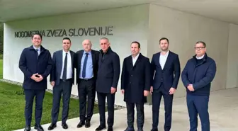 TFF Başkanı Hacıosmanoğlu'ndan Slovenya'ya Nezaket Ziyareti