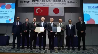 DEİK, 27. Japonya-Türkiye İş Konseyi Ortak Toplantısı'nı Tokyo'da gerçekleştirdi