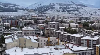 Erzurum'a Ekim Ayında İlk Kar Düştü