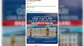 ÖZYES Öğrencileri İçin Yurt ve Burs Başvuruları Başladı