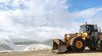 Sinop'ta Mevsimin İlk Karı Yağdı