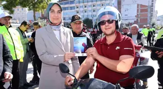 Vali Yiğitbaşı'ndan Motosiklet Sürücülerine Kask Farkındalığı