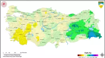 2024 Su Yılı Yağışları Normali Üzerinde Tamamlandı