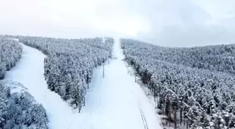 Sarıkamış'ta Mevsimin İlk Karı Düştü