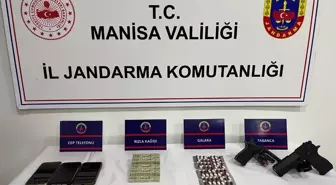 Manisa'da Sentetik Ecza ve Silah Operasyonu: 2 Gözaltı