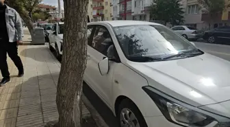 Çorum'da Park Halindeki Araçların Aynaları Kırıldı
