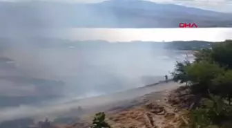 Elazığ'da Otluk Alanda Yangın Kontrol Altına Alındı