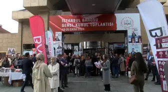 İstanbul Barosu'nda Başkanlık Seçimi Devam Ediyor