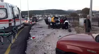 Muğla'da Çift Taraflı Trafik Kazası