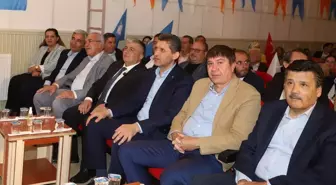 AK Parti Akseki İlçe Kongresi'nde Halis Lütfi Gündoğdu Yeniden Başkan Seçildi