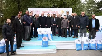 Erzurum'da Tarımsal Üretimi Artırmak İçin 935 Ton Buğday Tohumu Dağıtıldı