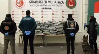 Edirne'de 177 Kilogram Esrar ve 11 Kilogram Kokain Ele Geçirildi