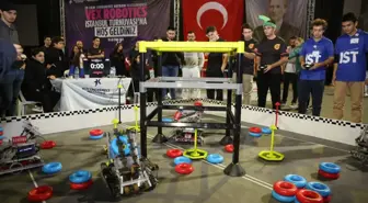 Küçükçekmece'de Uluslararası VEX Robotics Turnuvası Coşkusu