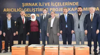 Şırnak'ta Arı Kovanı Dağıtım Töreni Düzenlendi