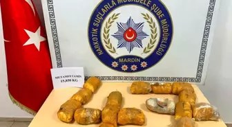 Mardin'de 15 Kilo Metanfetamin Ele Geçirildi, 1 Şahıs Tutuklandı