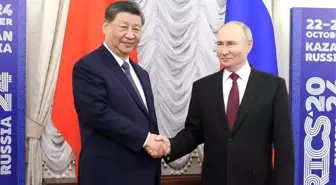 Xi Jinping ve Vladimir Putin Kazan'da Bir Araya Geldi