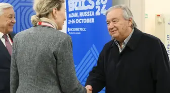 BM Genel Sekreteri Guterres, BRICS Zirvesi'ne Katılmak Üzere Kazan'a Gitti