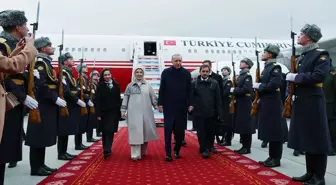 Cumhurbaşkanı Erdoğan, Tataristan'a geldi