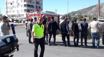 Mersin'de Ticari Araç Dereye Uçtu: Sürücü Yaralandı