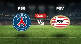PSG PSV kaç kaç bitti? (MAÇ ÖZETİ) PSG PSV özet ve golleri izle! Golleri kim attı, maç bitti mi?
