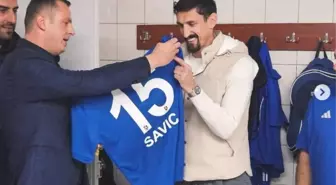 Stefan Savic, Buducnost Podgorica Takımını Ziyaret Etti